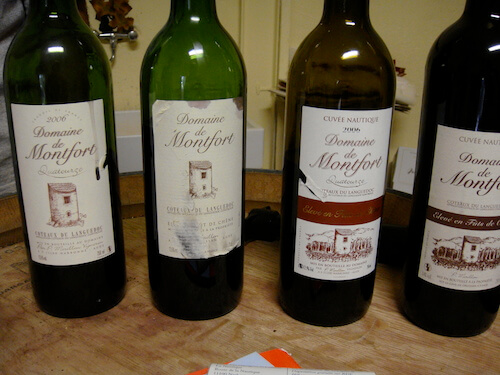 Domaine de Monfort Wine - Laguedoc France