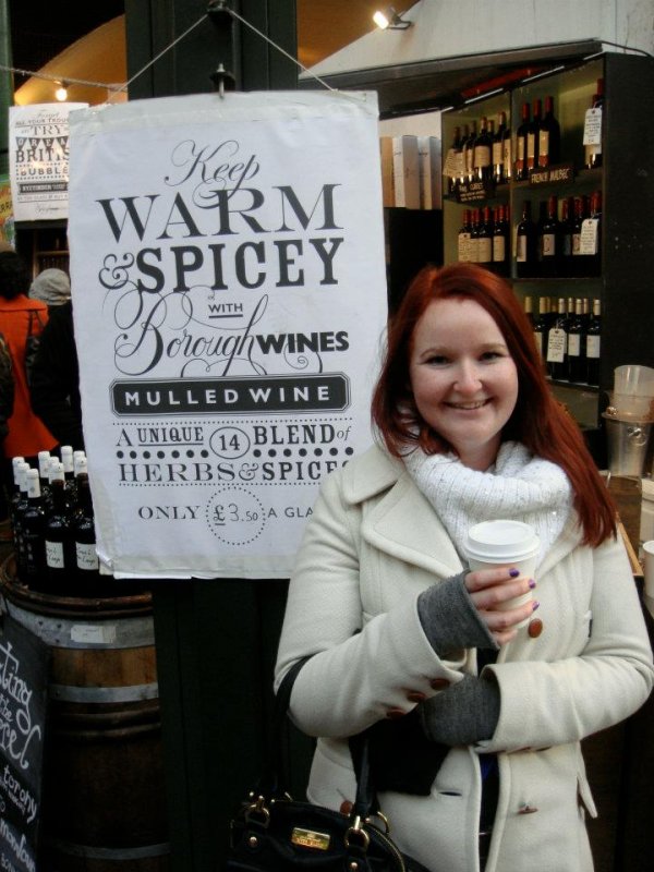 Mulled Wine at the Borough Markets in London