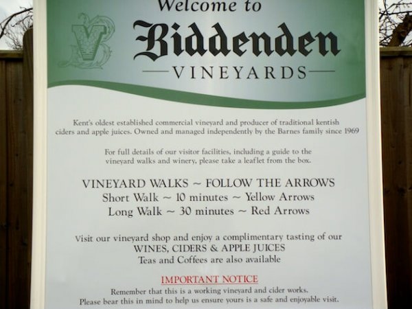 Welcome to Biddenden Vineyards