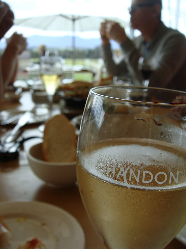 Lunch at Chandon in the Yarra Valley