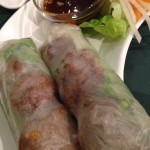 Hoang Kim vietnamese restaurant cuisine rice paper roll pork