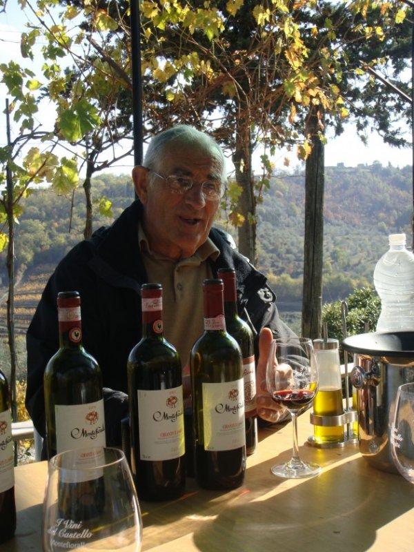 montefioralle vineyard and city tuscany italy chianti wine fernando