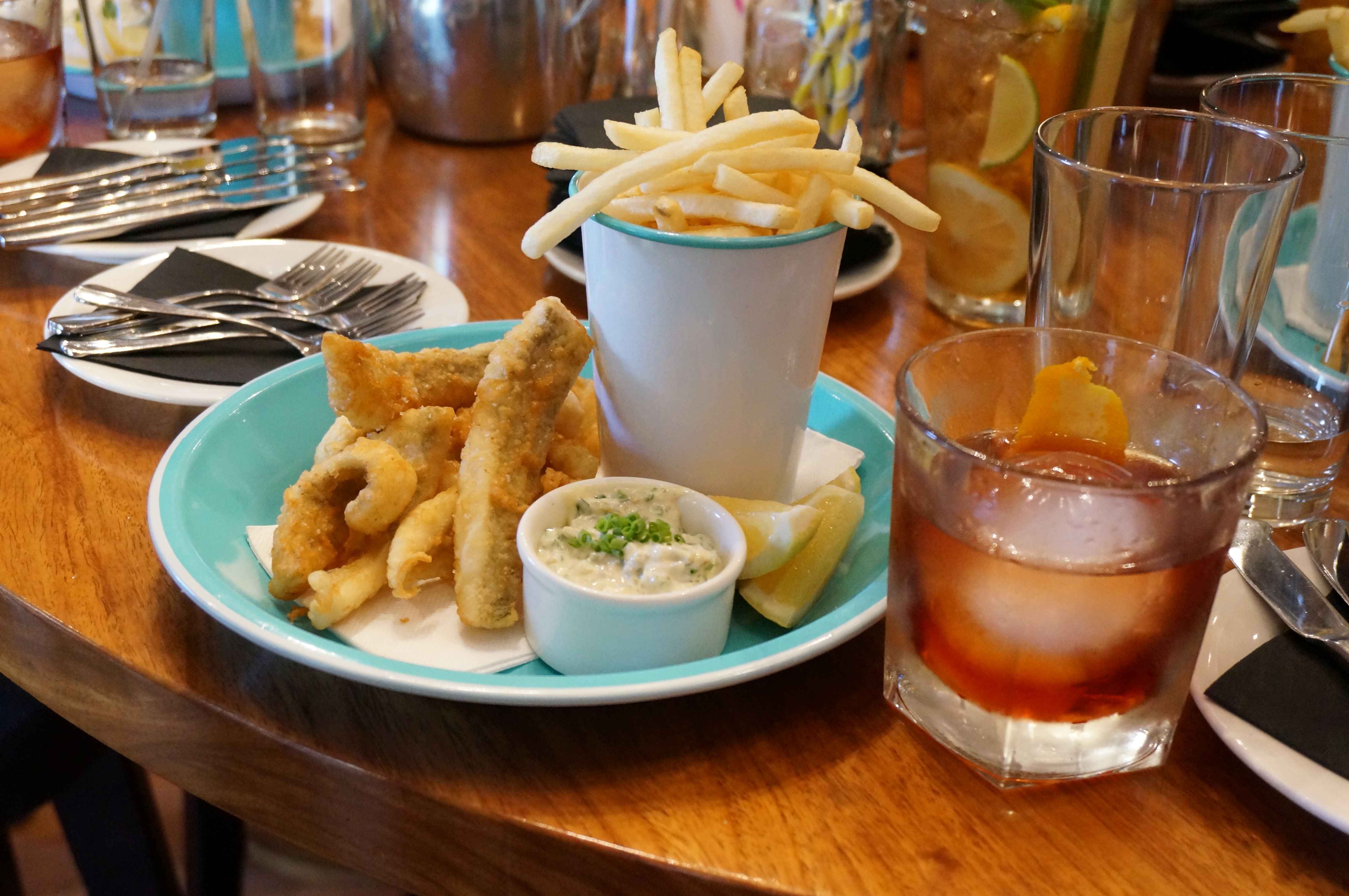 Must Wine Bar Perth fish and frites summer menu