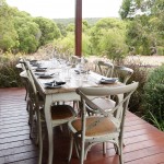 Arimia Wines Margaret River lunch setting