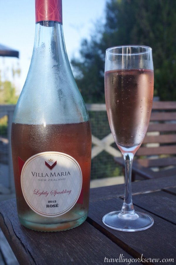 Villa Maria Estate Private Bin Lightly Sparkling Rose from the East Coast of New Zealand
