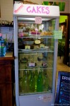 Cake fridge at the Swan Valley Cafe