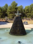 August Torello Mata wine bottle water fountain