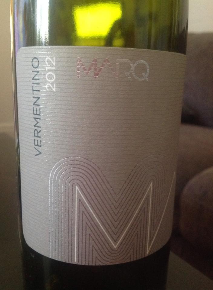 Marq Wines 2012 Vermentino from the Margaret River, WA