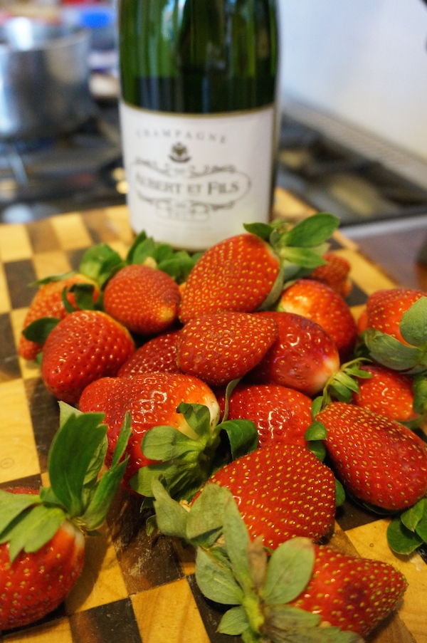 Strawberry Champagne Syrup Recipe