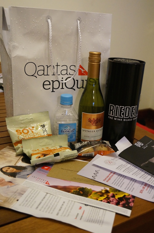 Qantas epiQure Wine Fair Goodie Bag