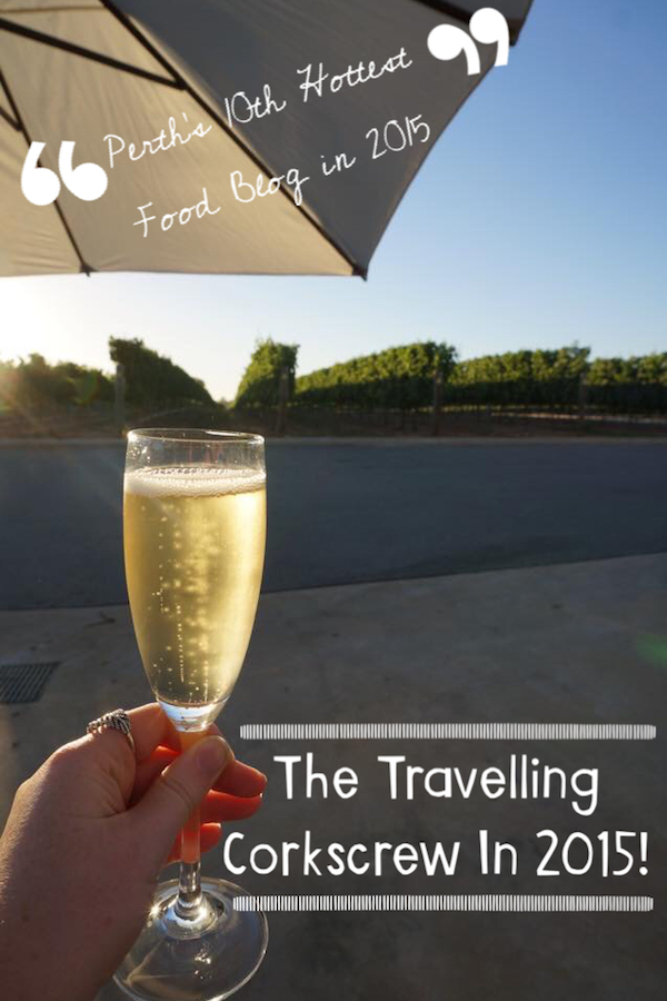 Travelling Corkscrew Named Perth's 10th Hottest Blog in 2015
