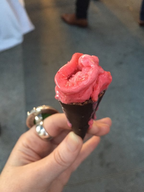 Malbec Sorbet at the Ferngrove Wines Malbec World Day Party