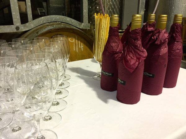 MyattsField Chardonnay Challenge 2015 - Tasting Set-up