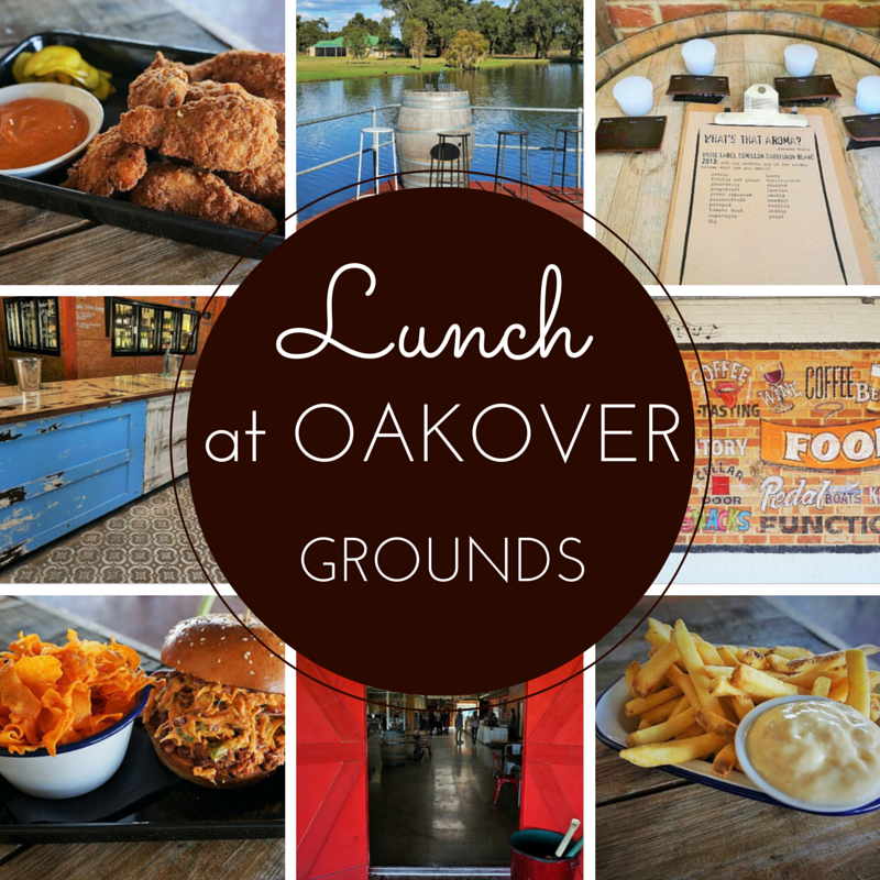 Lunch at Oakover Grounds in the Swan Valley Collage