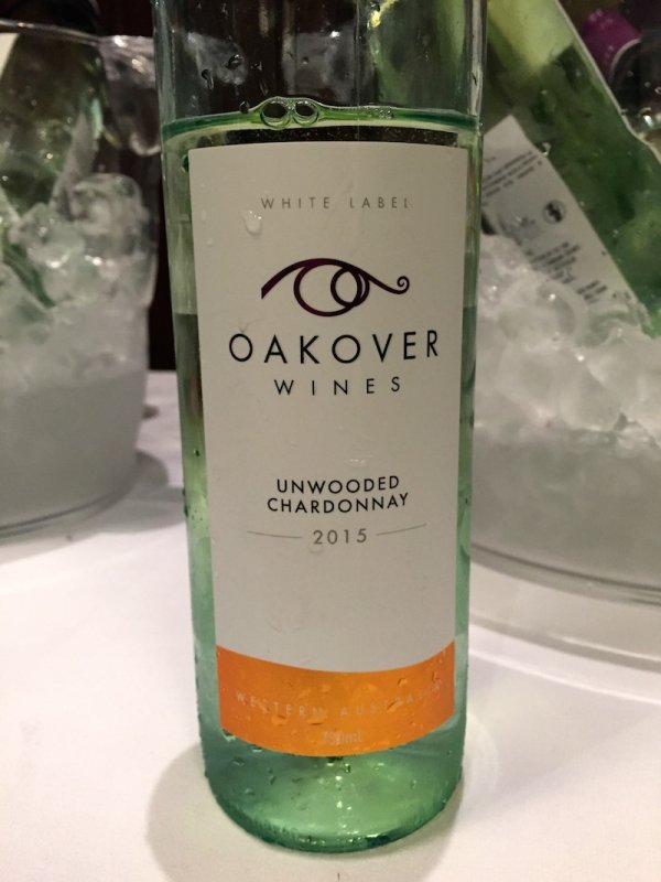 Oakover Wines 2015 Unwooded Chardonnay - Swan Valley
