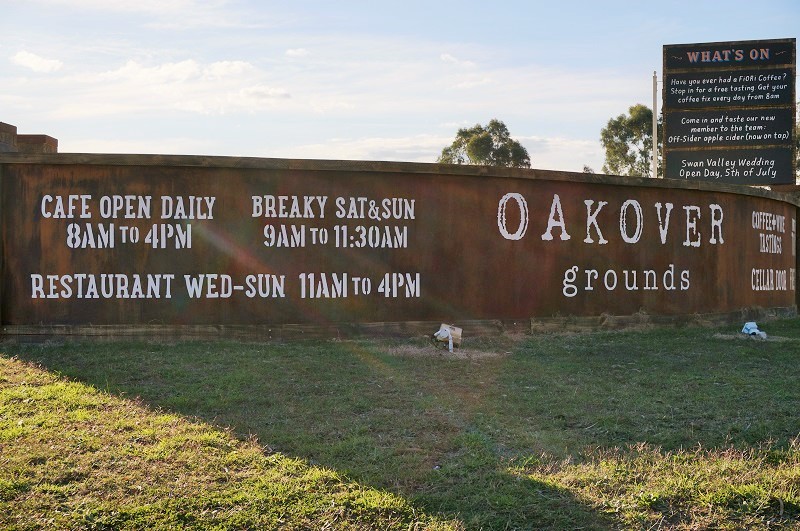 Welcome to Oakover Grounds in the Swan Valley