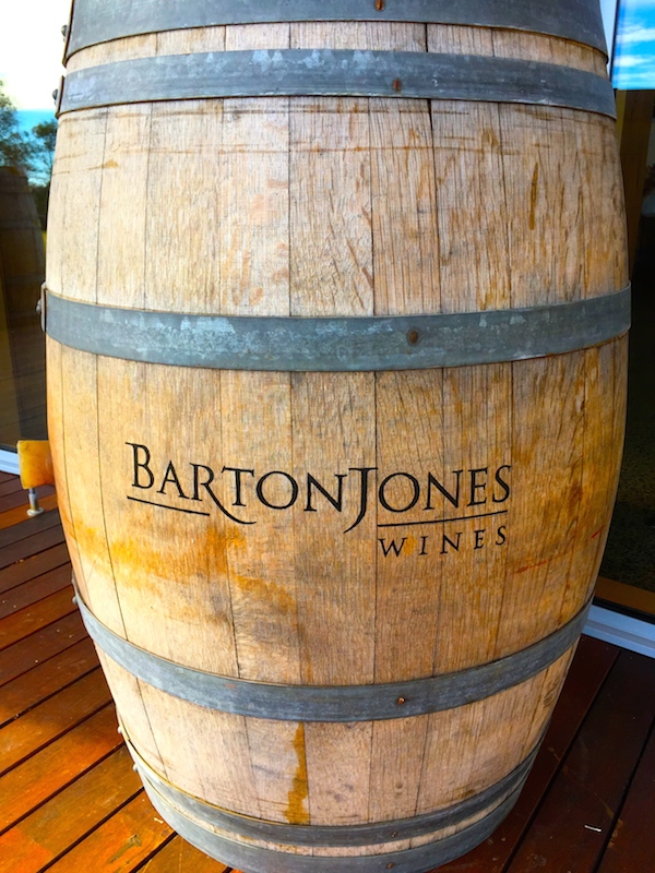 Barton Jones Wines Barrel