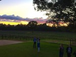 Sunset at Upper Reach Winery Swan Valley