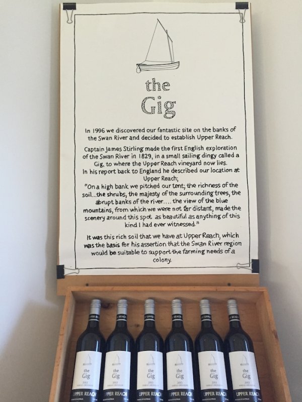 The Gig Story at Upper Reach Winery Swan Valley