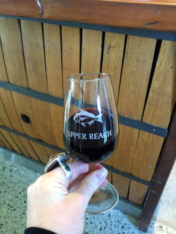 Wine tasting at the Upper Reach Winery Swan Valley cellar door