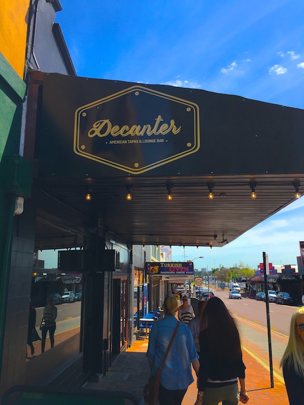 Decanter Bar in Vic Park, Perth