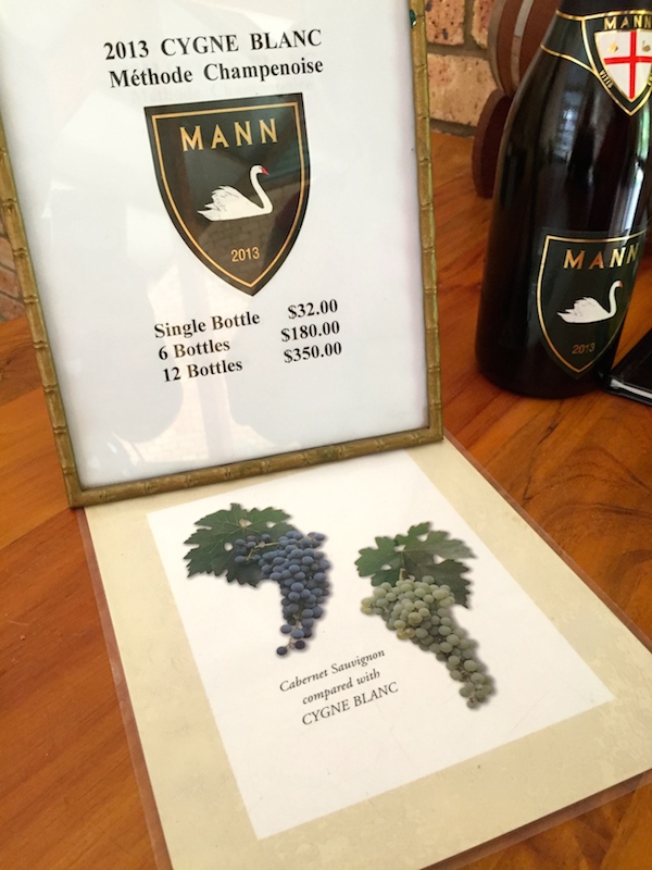 Cygne Blanc - Mann Winery Swan Valley