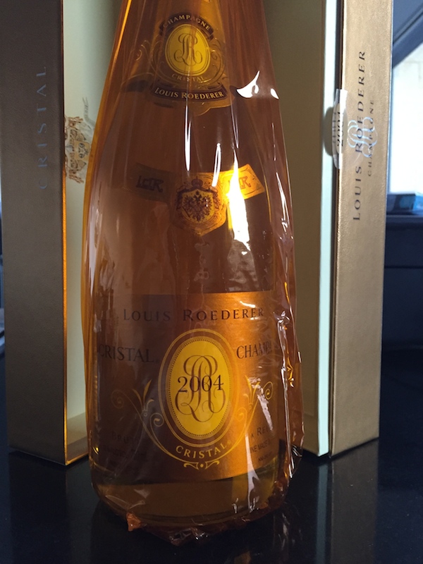 Louis Roederer Cristal Champagne 2004 Brut Bottle