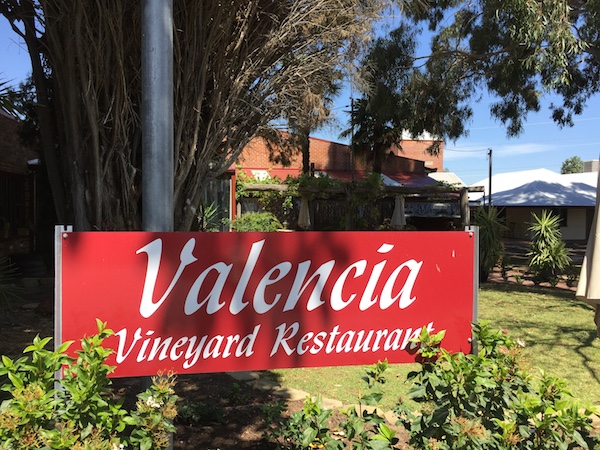 Valencia Vineyard Restaurant, Caversham