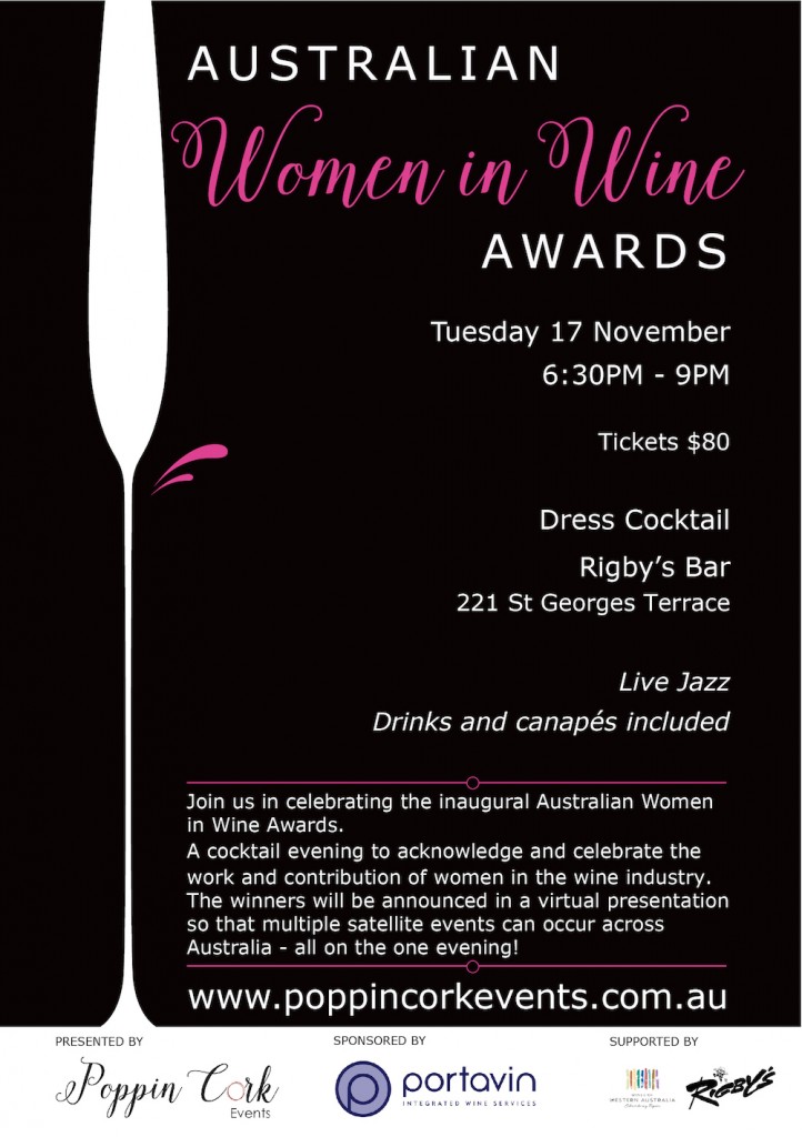 Australian Women in Wine Awards 2015 - Perth Event Details