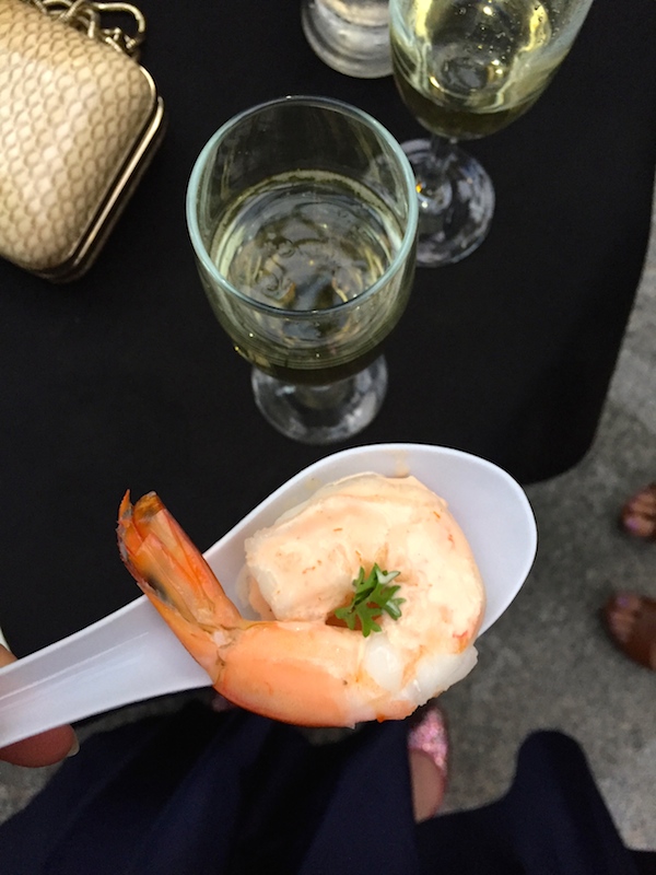 Canapes at the Australian Women in Wine Awards 2015