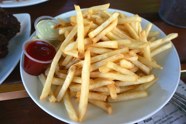 Chips at Cheeky Monkey Brewery - Margaret River