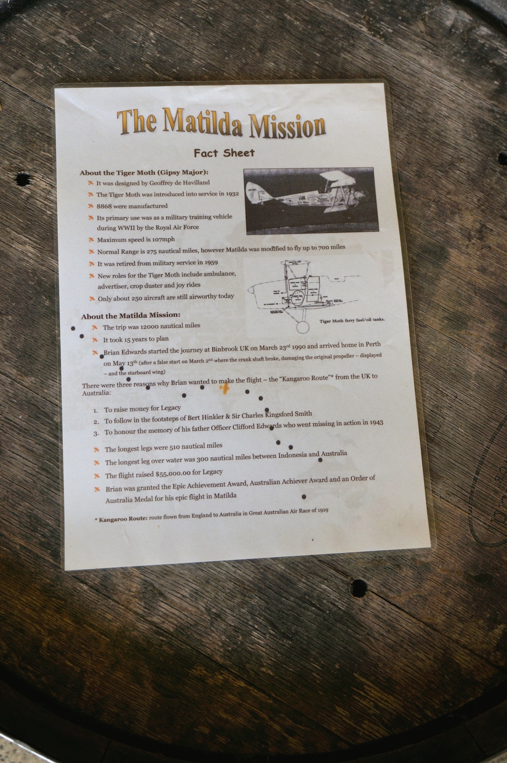 The Matilda Mission Fact Sheet - Edwards Wines Margaret River