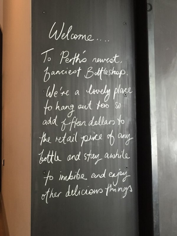 Welcome to Petition Wine Bar Perth