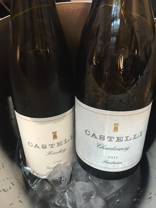 Castelli Estate Riesling and Chardonnay