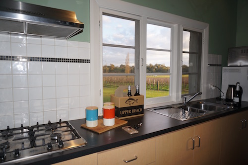Kitchen - Upper Reach Winery Cottage