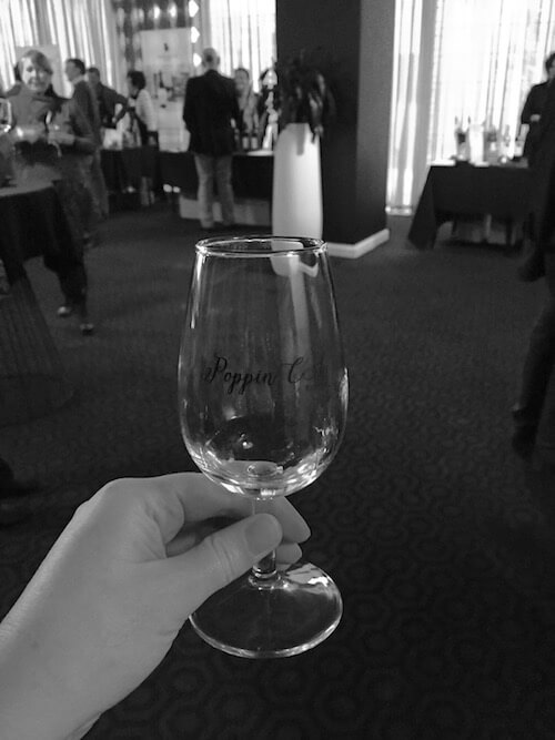 Poppin Cork Events Wine Glass at Cellar Door in The City - Geographe Wineries