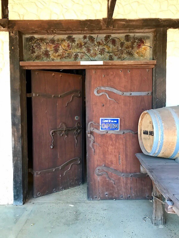 Garbin Estate Wines Cellar Door Entrance - Swan Valley Wineries