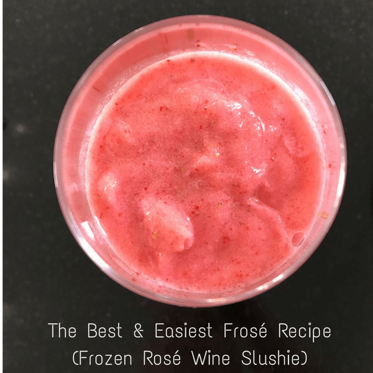 Frose Recipe Easy Delicious Frozen Wine Slushie Tc Wine Blog