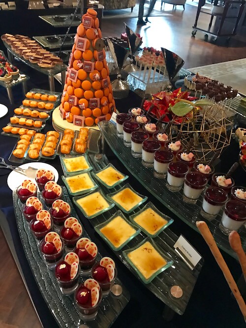 Dessert Table at The Ritz Carlton KL Brunch