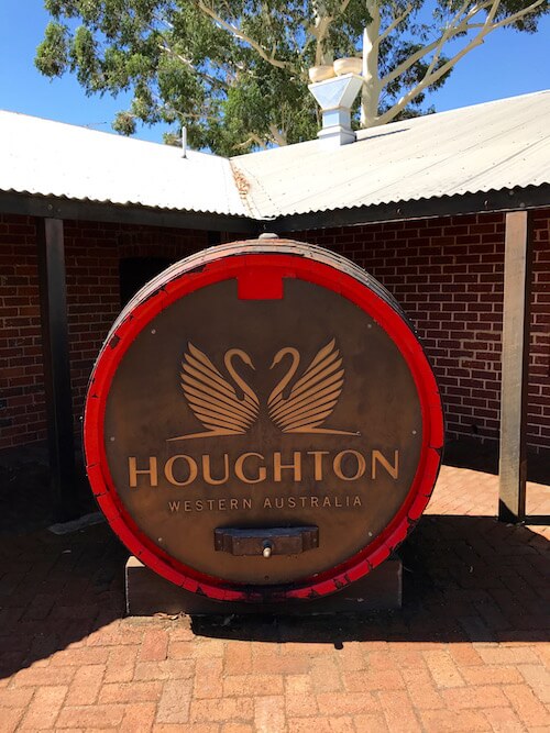 Houghton Winery Barrel in the Swan Valley