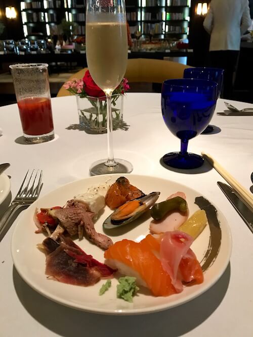 My Plate and Champagne at The Ritz Carlton KL Brunch