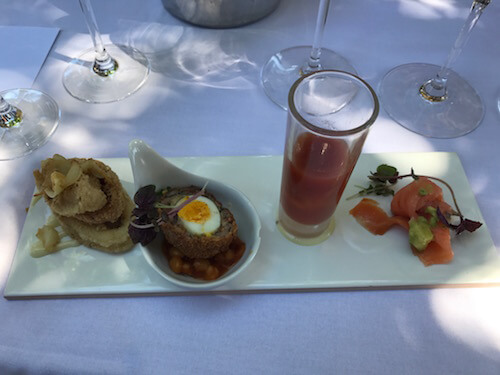 Sittella Tasting Plate with Sparkling Wine Flight