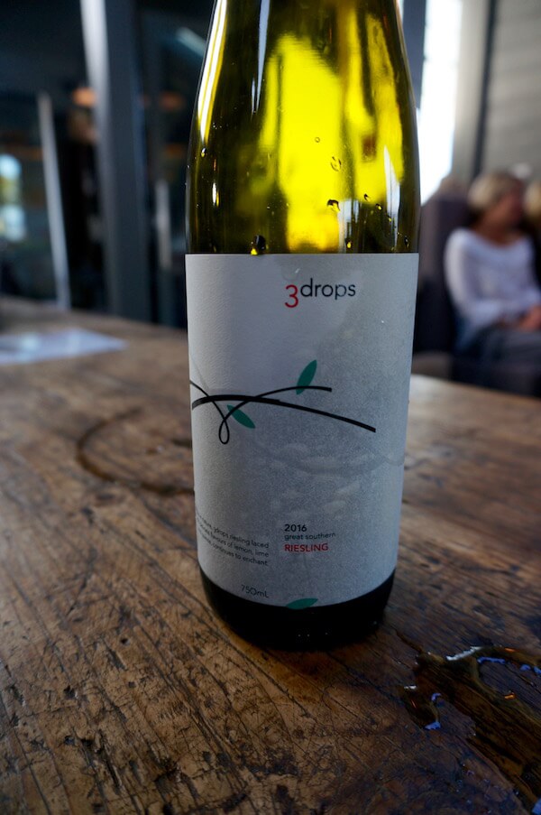 3 Drops Riesling - Long Lunch at Garrison Albany
