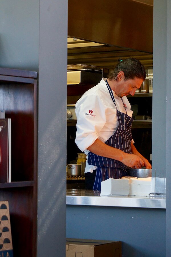 Colin Fassnidge in the kitchen - Long Lunch at Garrison Albany