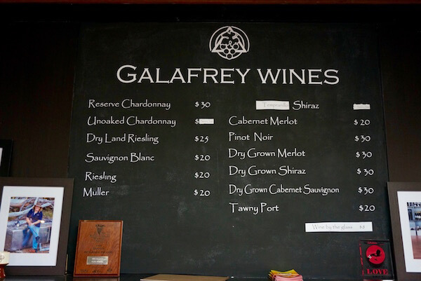 Galafrey Wines Cellar Door