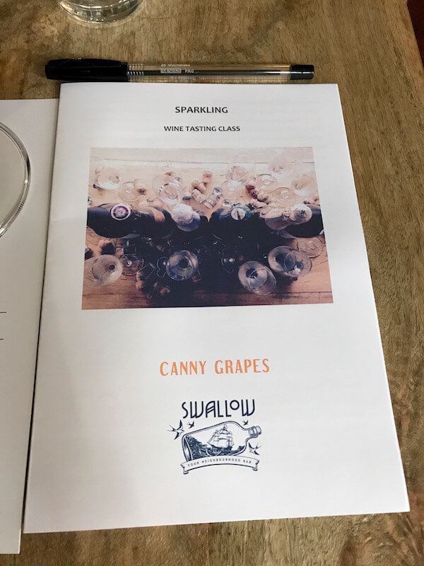 Sparkling Wine Tasting Class with Canny Grapes Perth