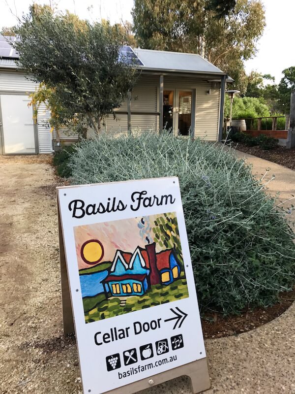 Basils Farm Cellar Door - Bellarine Wineries