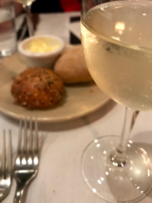 White Wine at the Vasse Felix Wine Dinner at the Inglewood Hotel