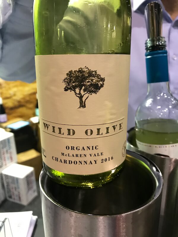 Angove Wild Olive Organic Chardonnay at Good Food & Wine Show Perth