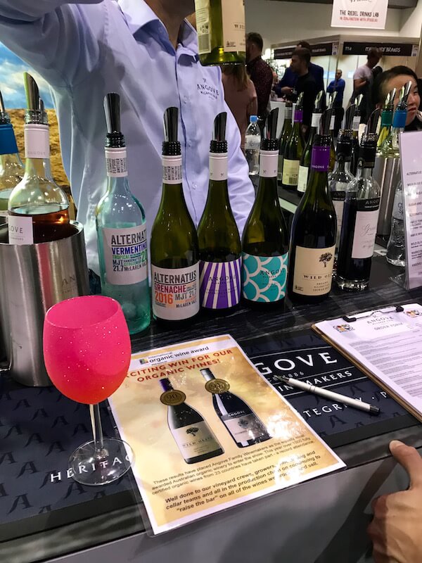 Angove Wines at Good Food & Wine Show Perth
